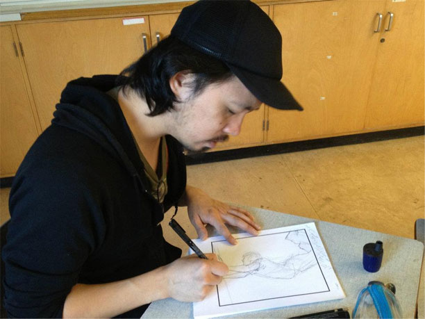 Eric Kim Eric Kim drawing