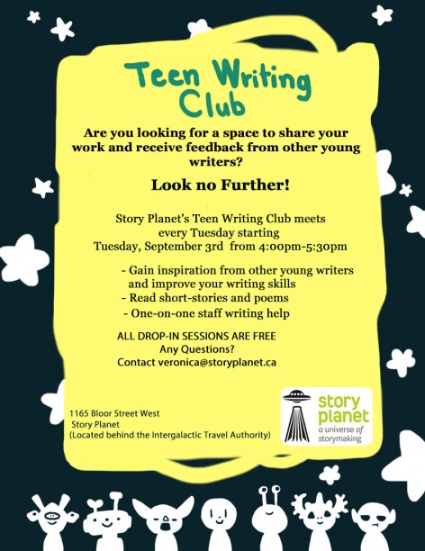 3RevisedStoryPlanetTeenWritingClubPoster